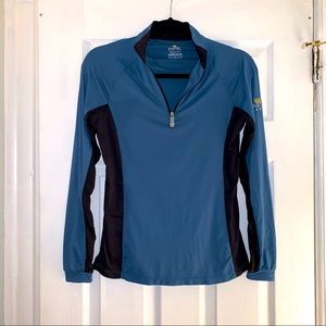 Teal Kastel Denmark Long Sleeve Sun Riding Top